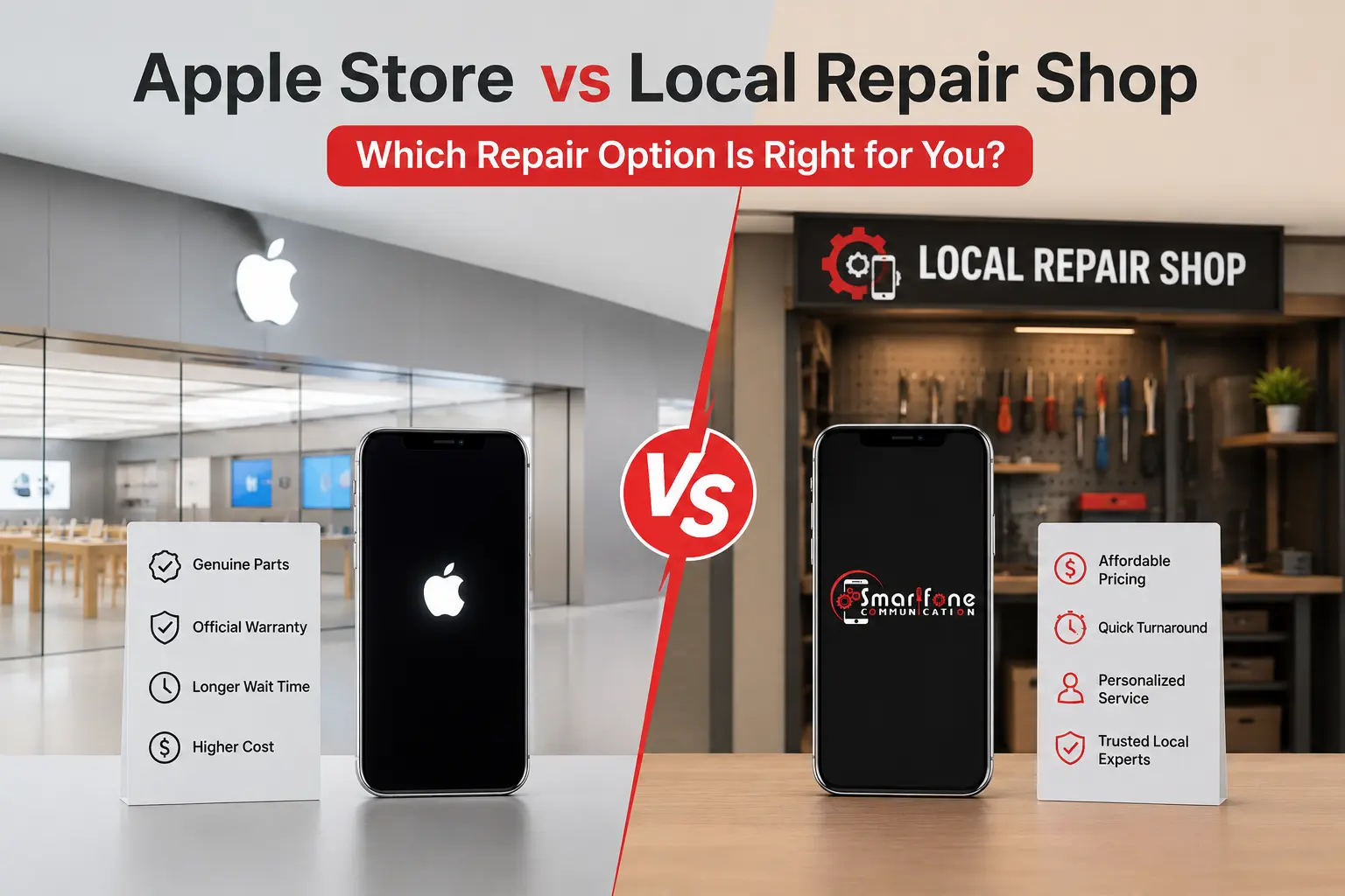 Apple Store vs Local Repair Shop: Which Is Better?