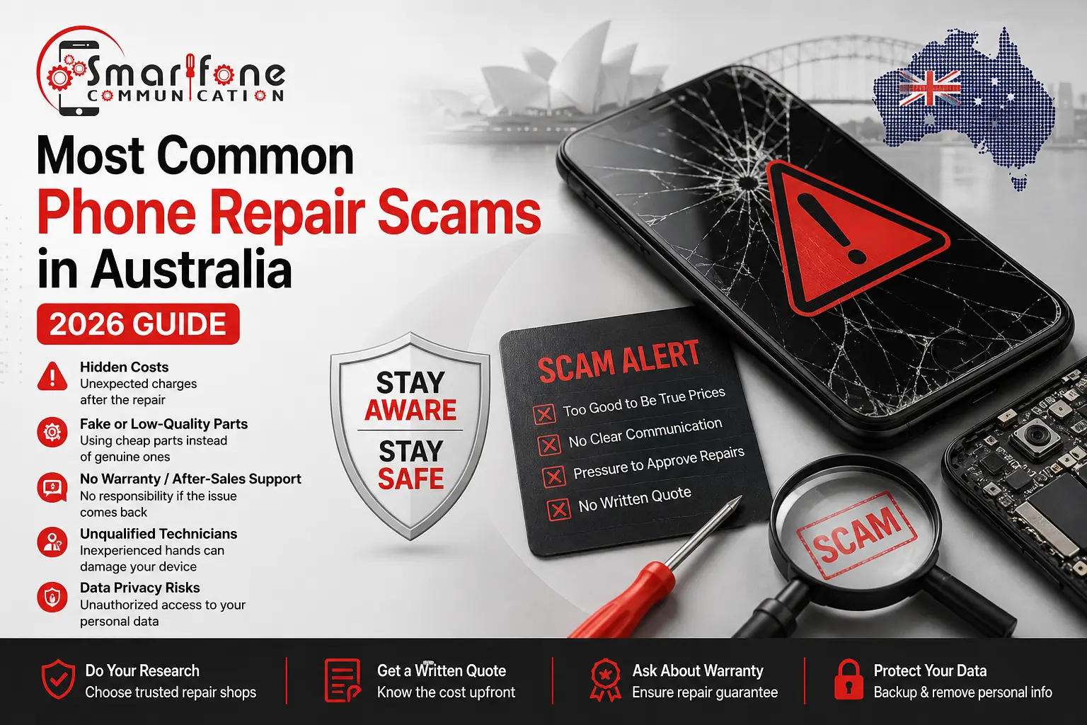 Most Common Phone Repair Scams in Australia