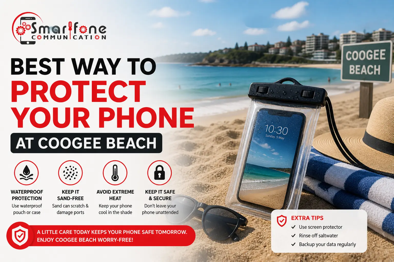 Protect Your Phone at Coogee Beach: 7 Tips (2026 Guide)